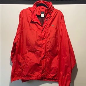 Lacoste windbreaker jacket Xlarge